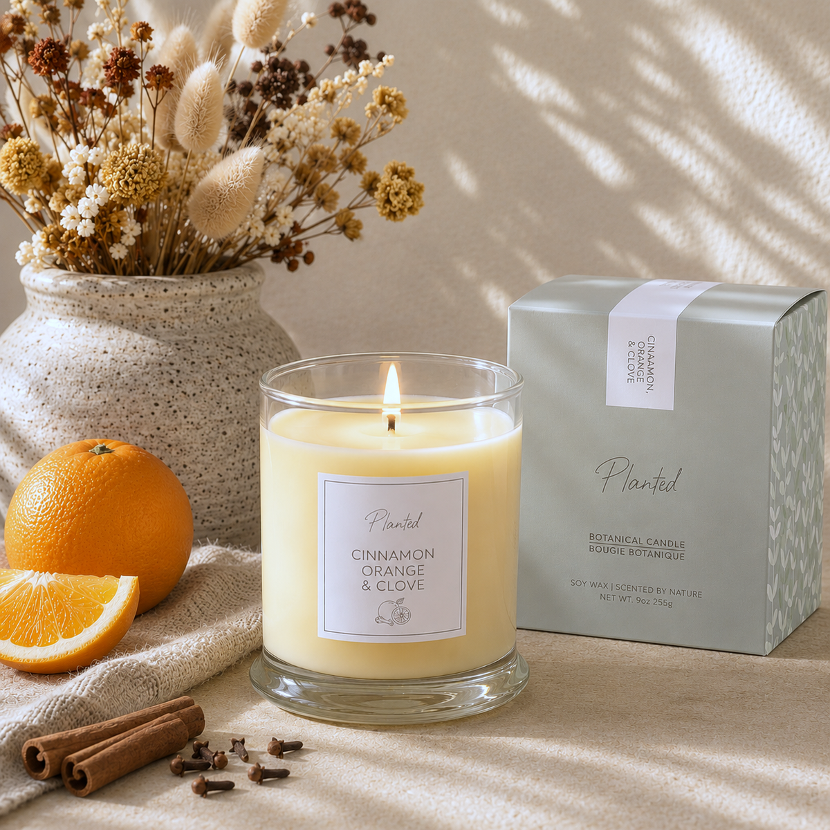 Cinnamon, Orange & Clove Candle