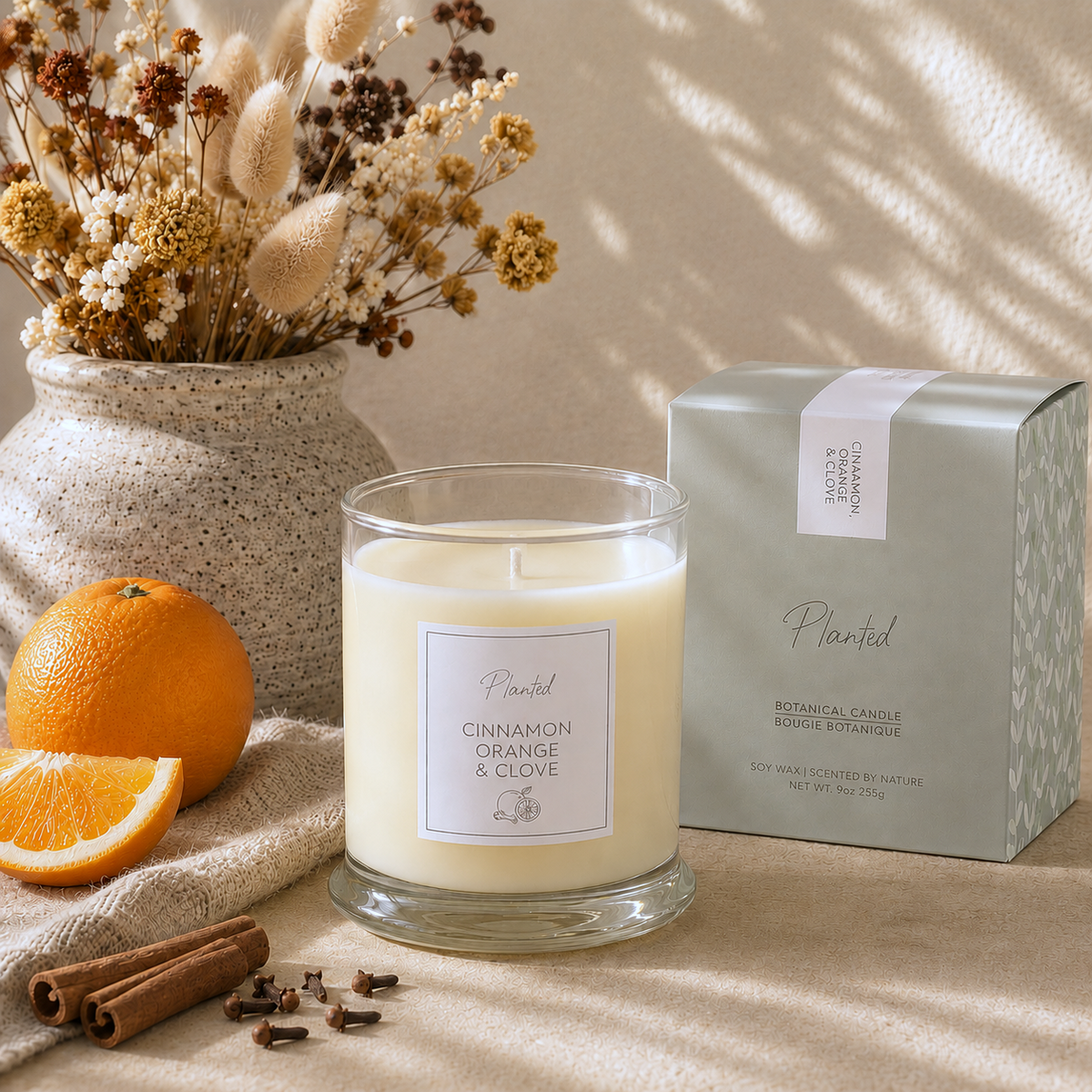 Cinnamon, Orange & Clove Candle
