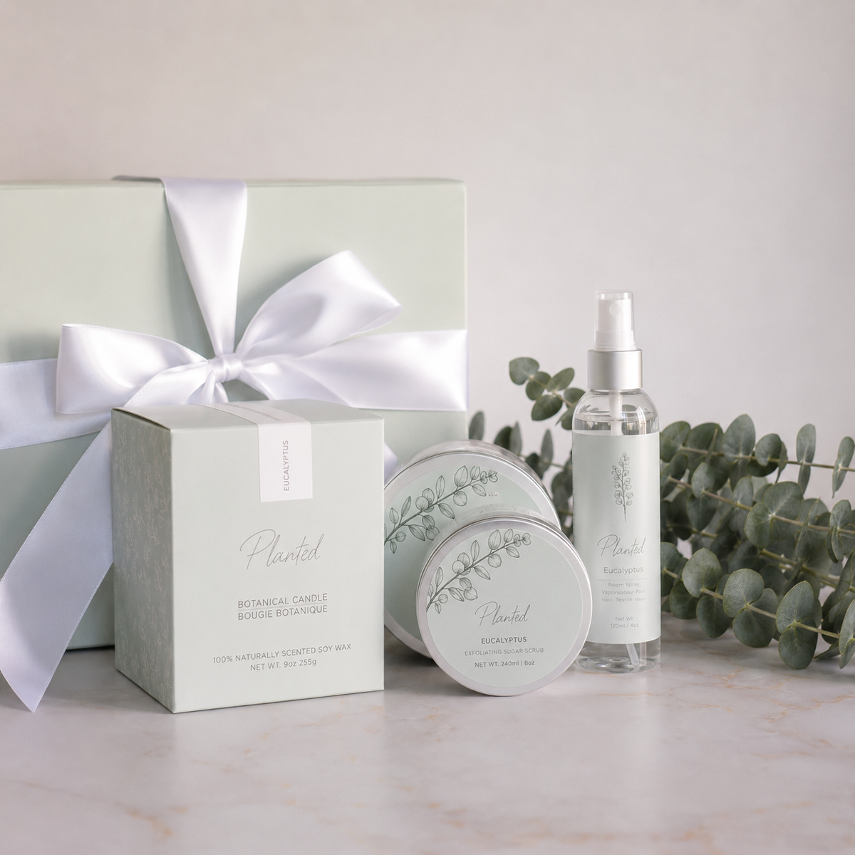 Eucalyptus Spa Set