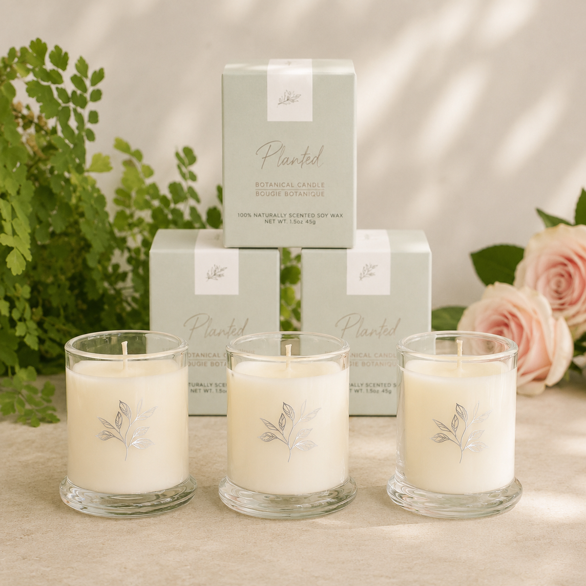 Petite Rose Candle