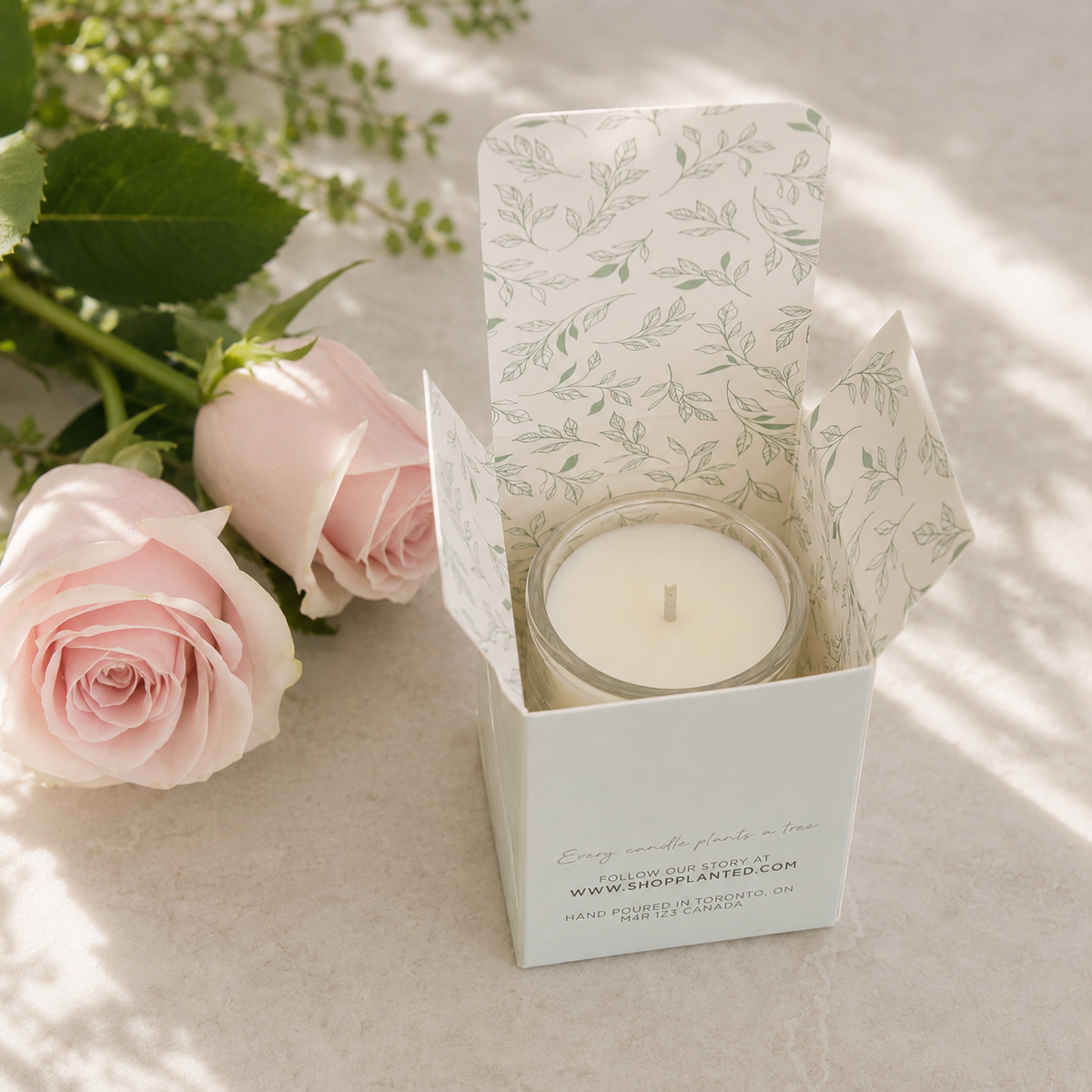 Petite Rose Candle