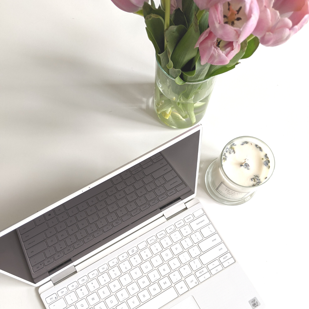 Work from home desk decor