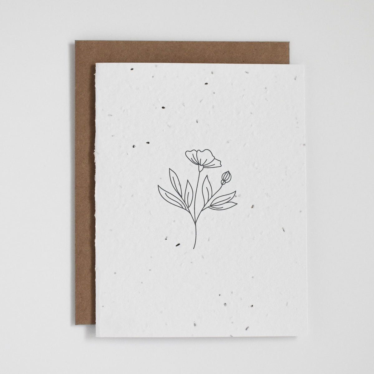 Plantable Greeting Card - Handwritten