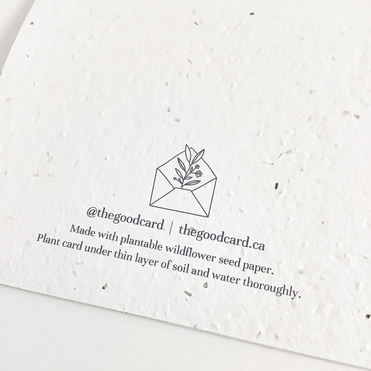 Plantable Greeting Card