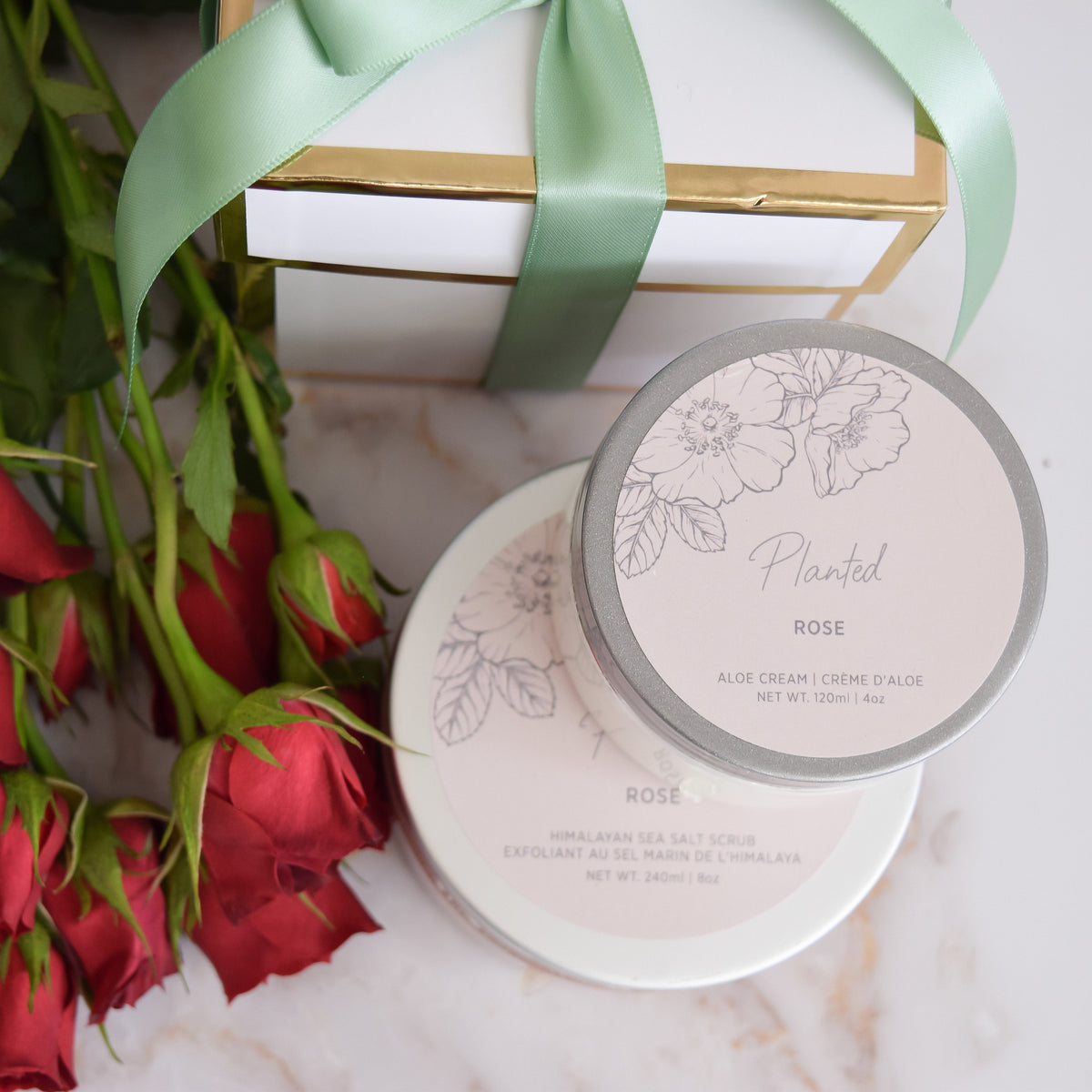 Rose Body Care Set