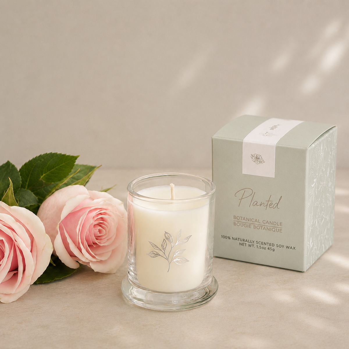 Petite Rose Candle