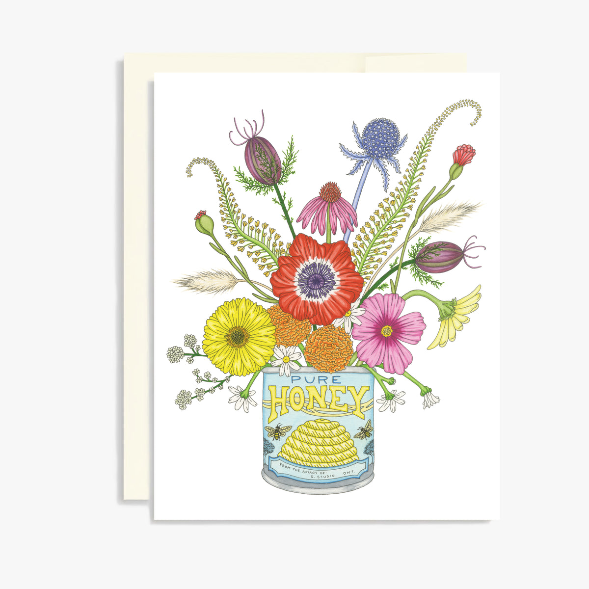 Greeting Card - Wildflowers