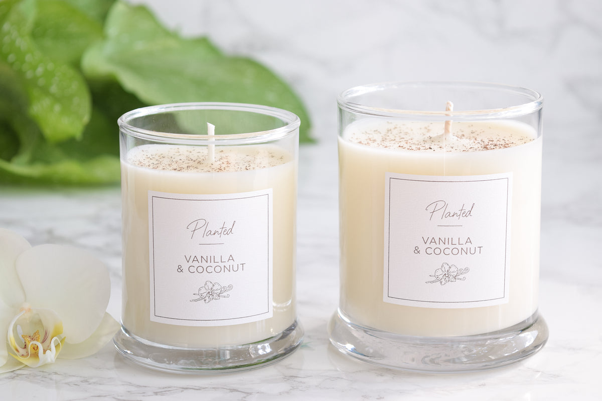 Warm Vanilla &amp; Coconut Candle